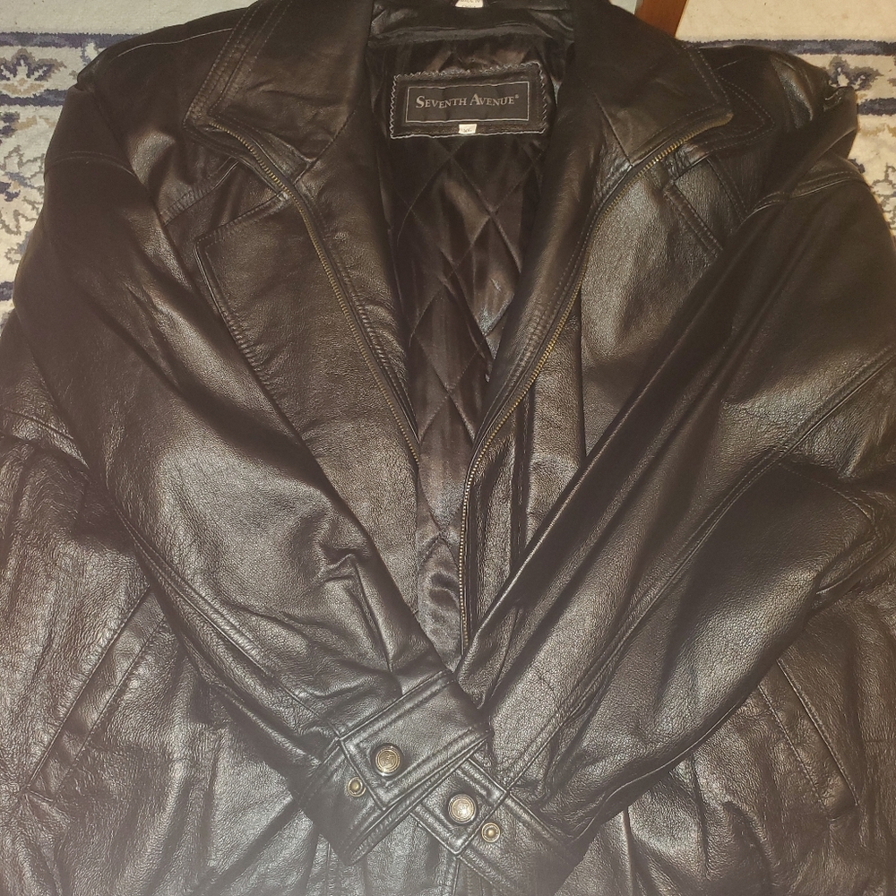 Leather jacket